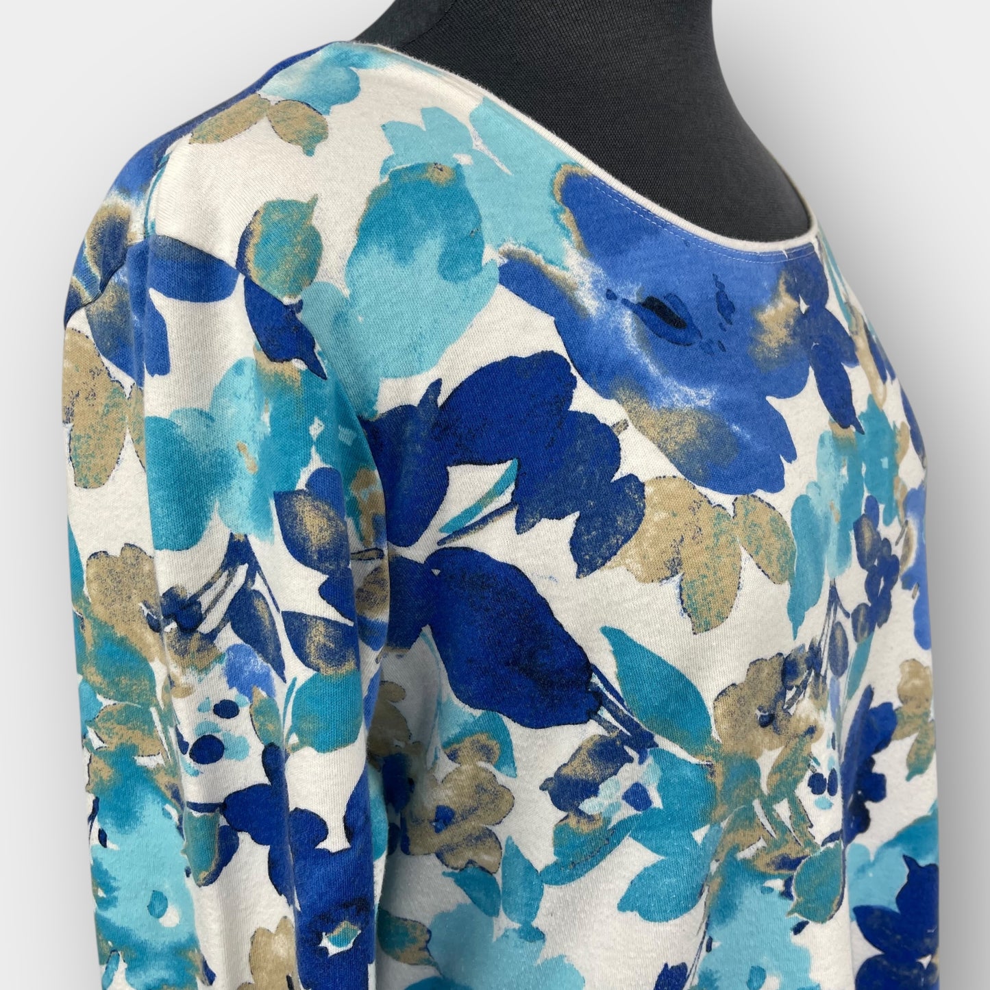 Karen Scott 3/4 sleeve top