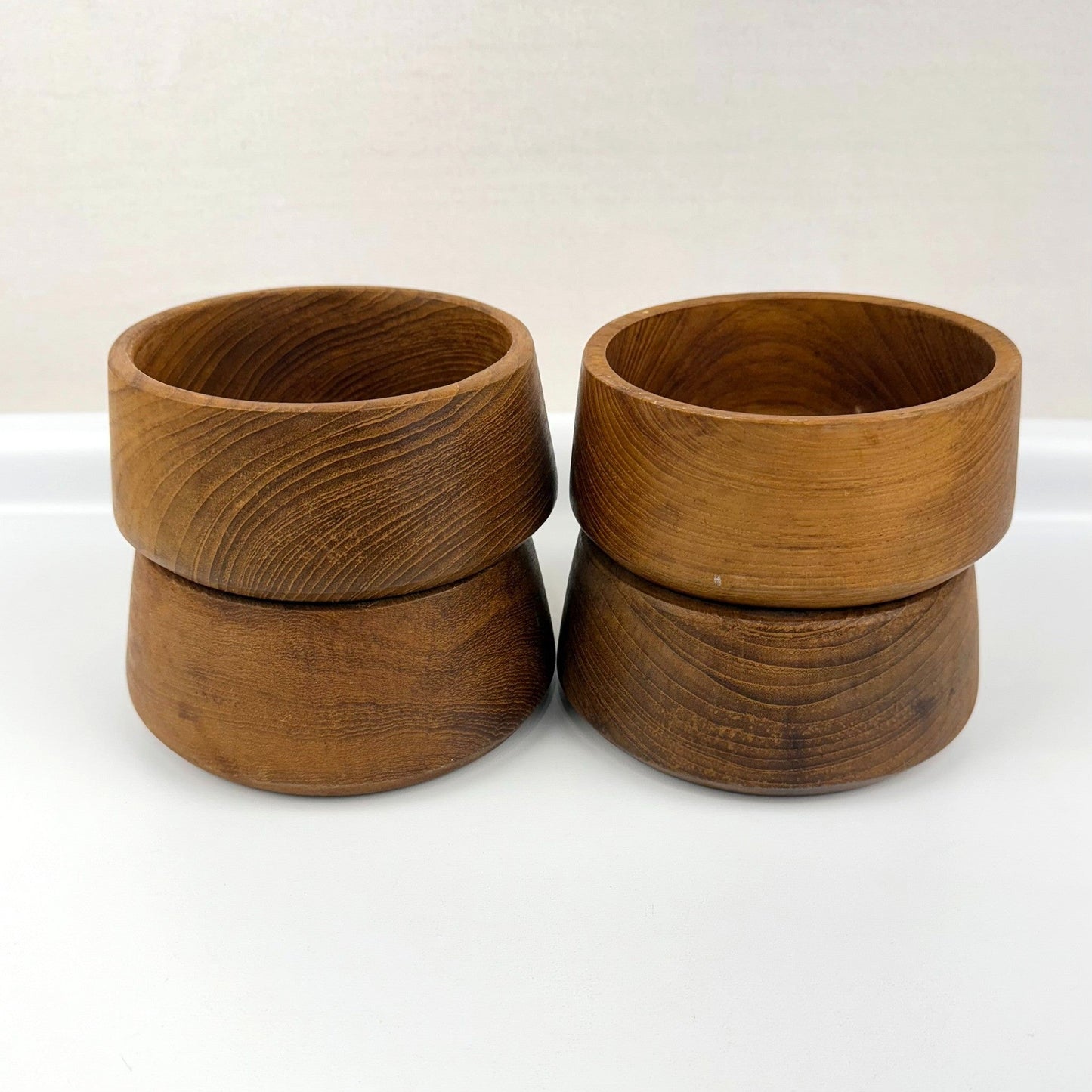Dolphin Vintage Teak Bowls