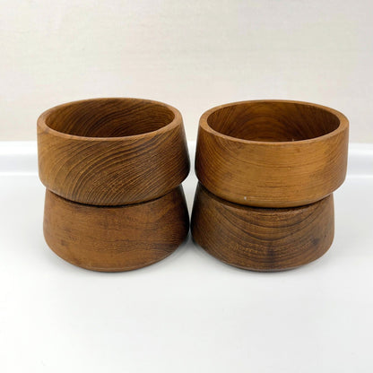 Dolphin Vintage Teak Bowls