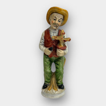 Chalkware Figurine Statue