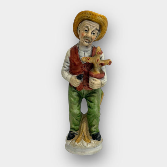 Chalkware Figurine Statue