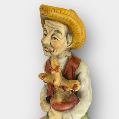 Chalkware Figurine Statue