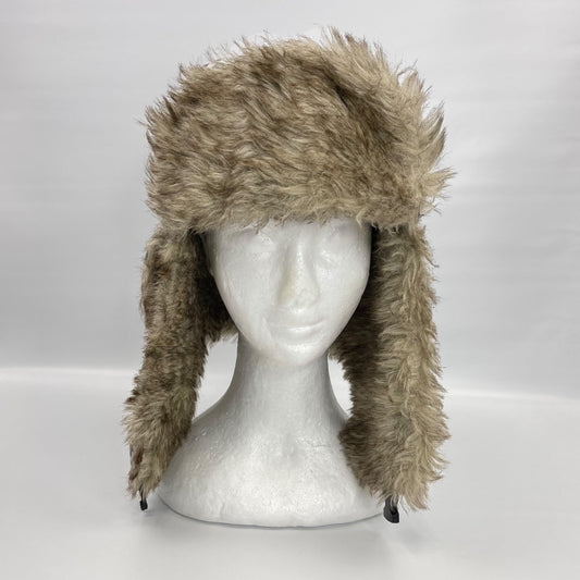 Faux fur trapper hat