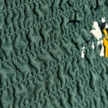 Abercrombie smocked crop top