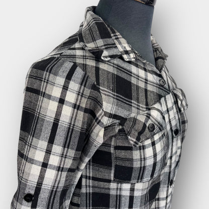 Unique Int'l plaid shirt