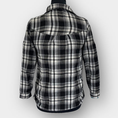 Unique Int'l plaid shirt