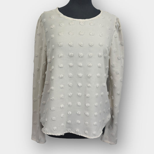 Les Amis Swiss dot blouse