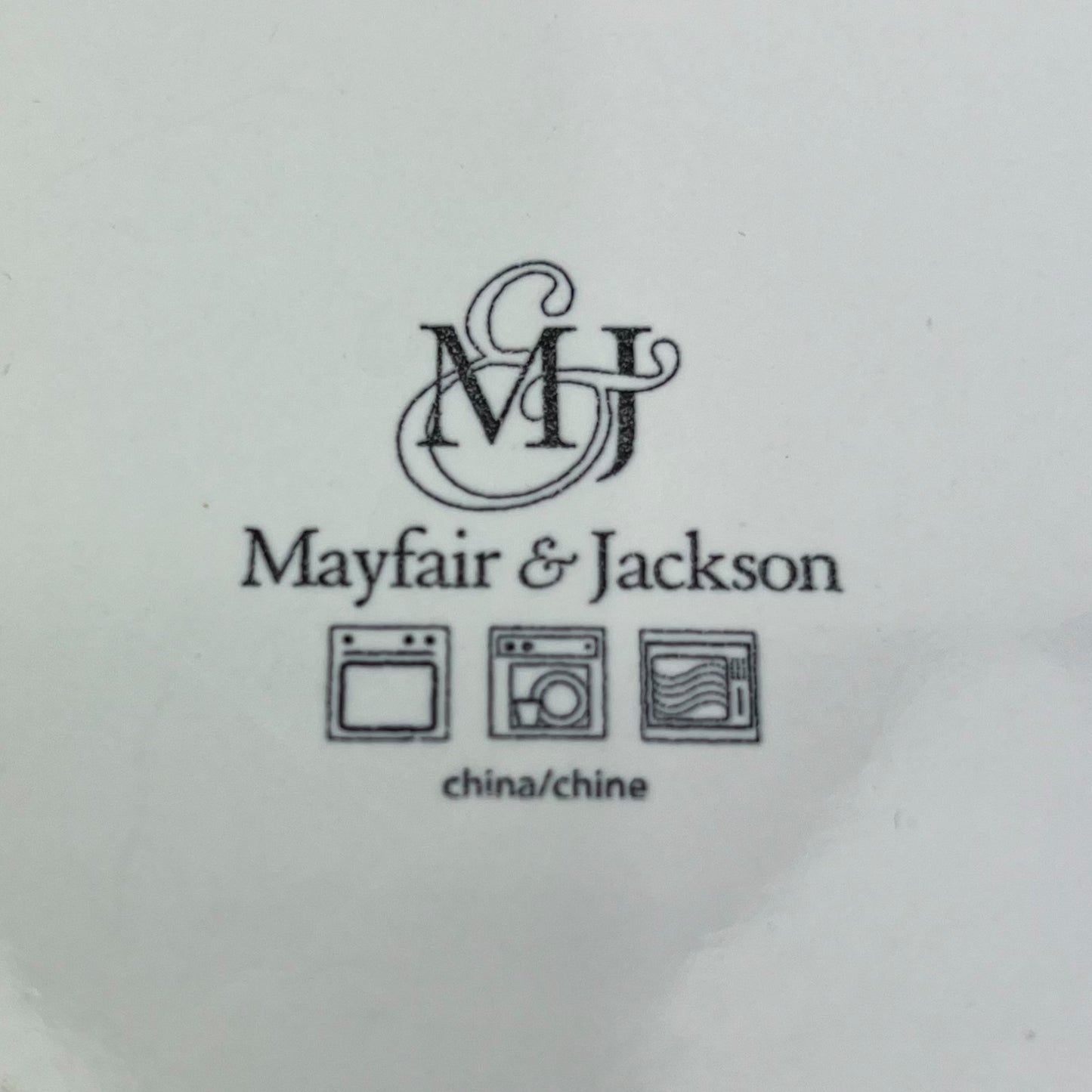 Mayfair & Jackson pie plate