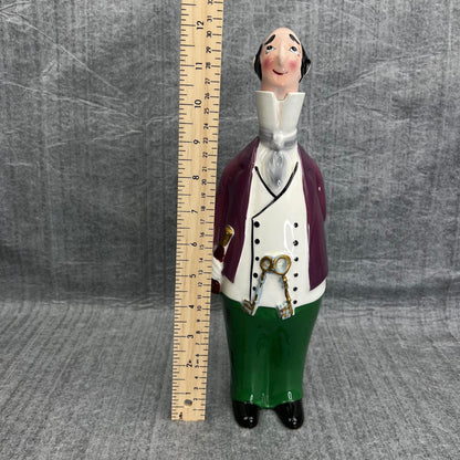 Vintage Sommelier man wine decanter