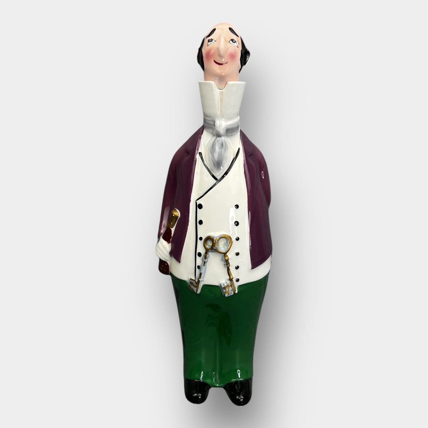 Vintage Sommelier man wine decanter