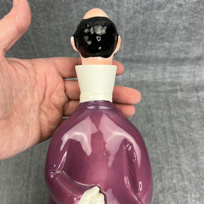 Vintage Sommelier man wine decanter