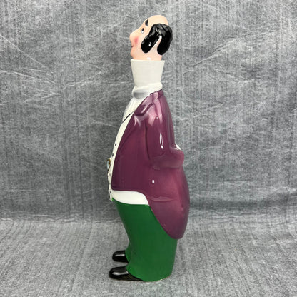 Vintage Sommelier man wine decanter