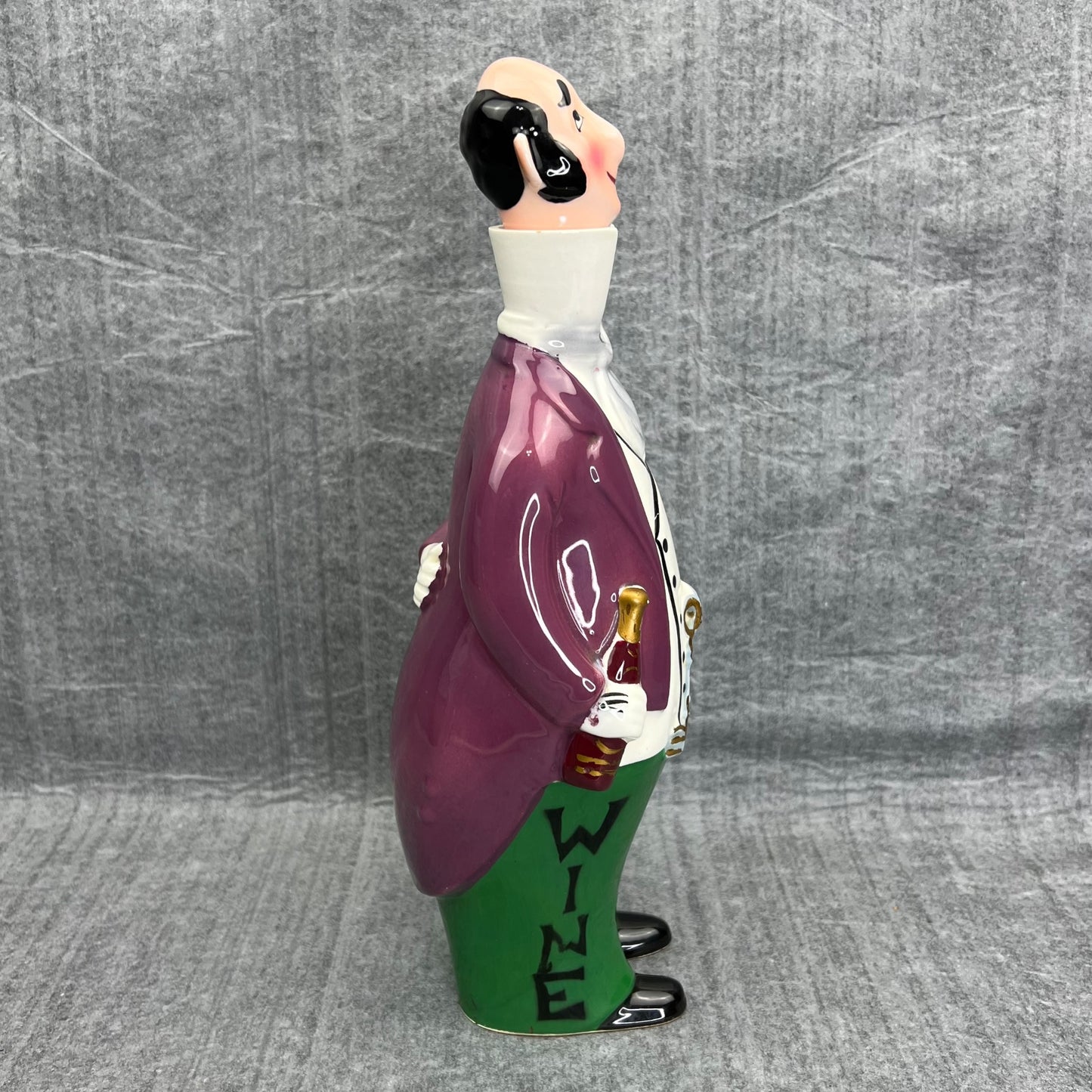 Vintage Sommelier man wine decanter