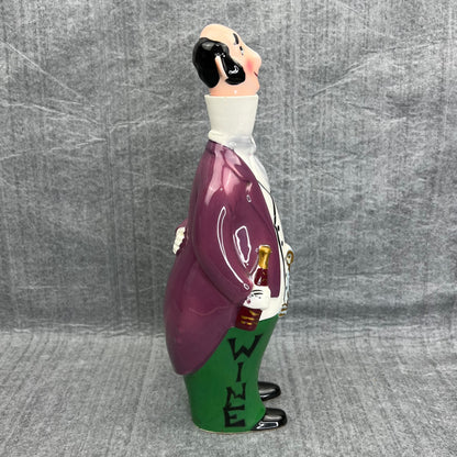 Vintage Sommelier man wine decanter