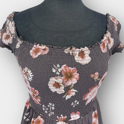 Ardene smocked midi dress