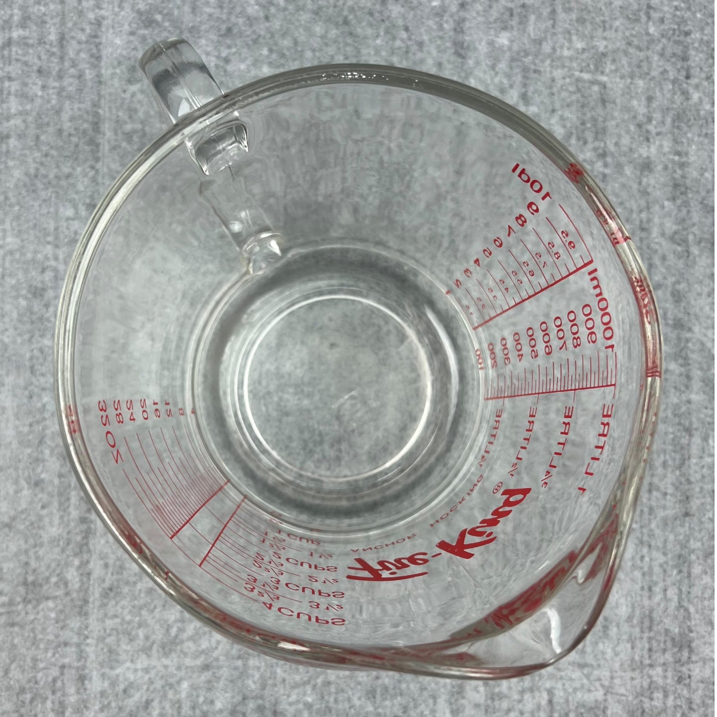 Anchor Hocking Fire King glass measuring cup