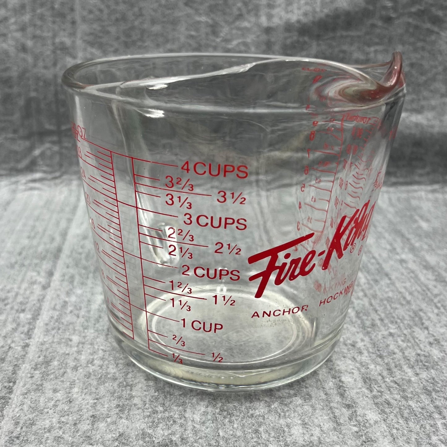 Anchor Hocking Fire King glass measuring cup