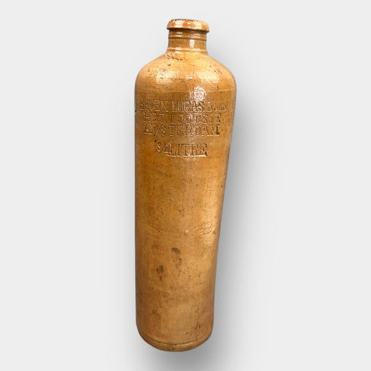 Erven Lucas Bols stoneware bottle