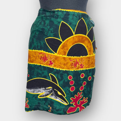 Venus batik sarong skirt (O/S)