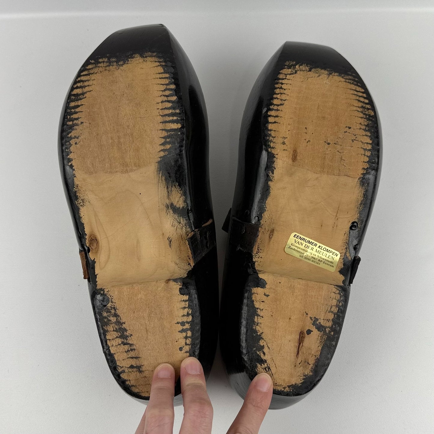 Van Der Meulen Mary Jane Carved Clogs