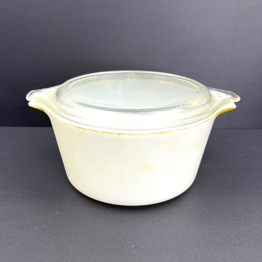 Pyrex 1 Qt Casserole #473  Lid #470