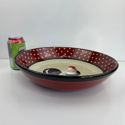Rooster pasta bowl