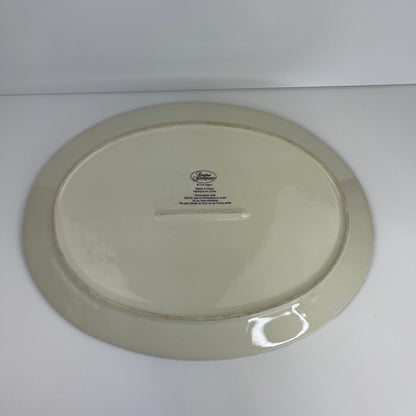 Rooster serving platter