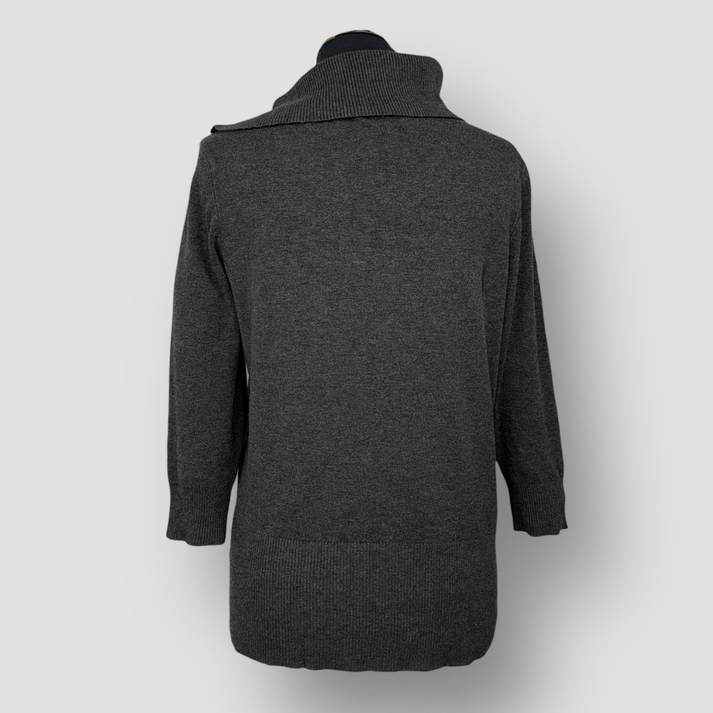 Cleo Asym Cowl Sweater