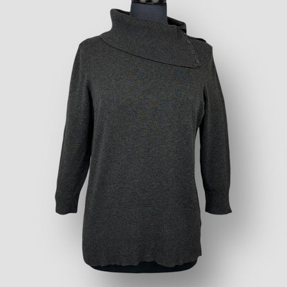 Cleo Asym Cowl Sweater