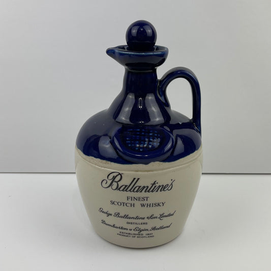 Vintage Ballantines Scotch Decanter