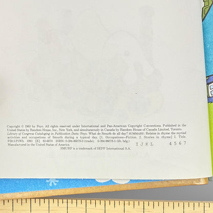 What Do Smurfs Do All Day Book