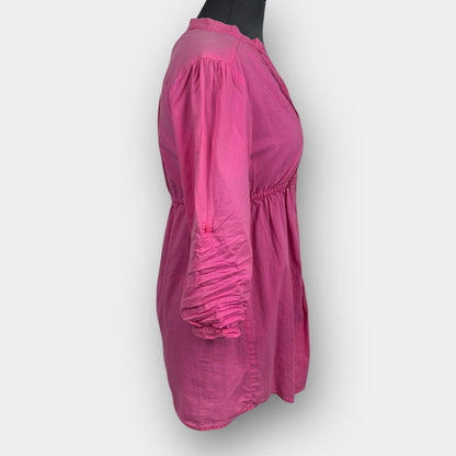 Devoted pink tunic top