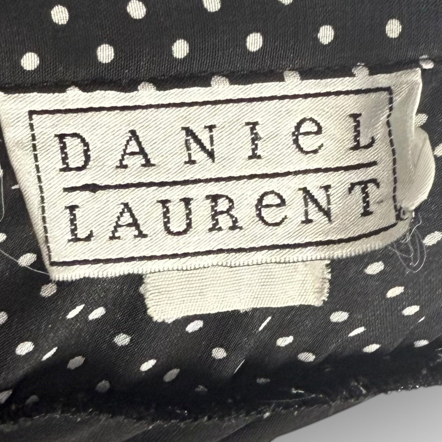 Daniel Laurent polka dot puff sleeve top
