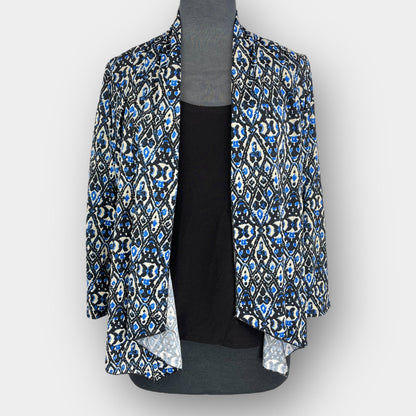 Layered-Look Cardigan Top