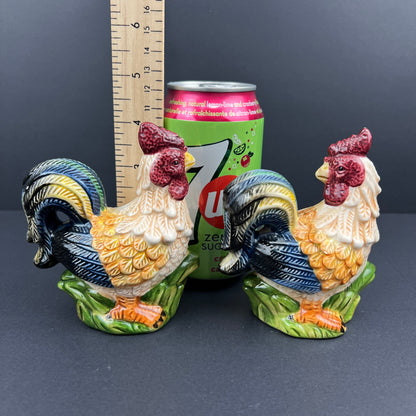 Rooster salt and pepper shakers