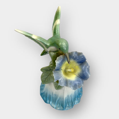 Hummingbird Porcelain Bell