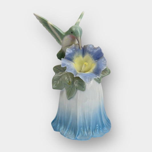 Hummingbird Porcelain Bell