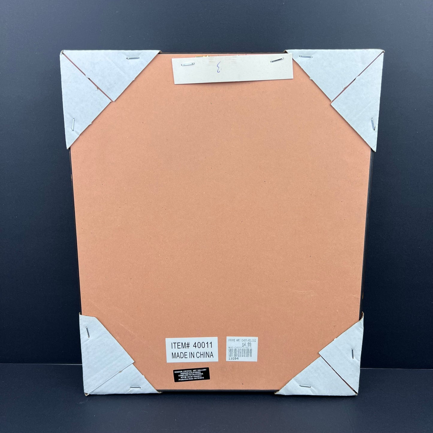 Kiss the Cook wall hanging