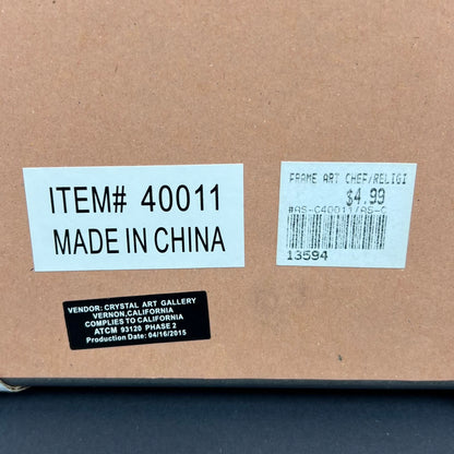 Kiss the Cook wall hanging