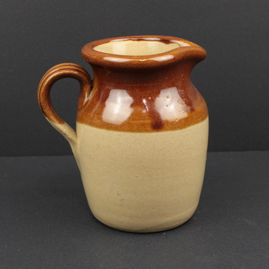 Vintage stoneware creamer jug