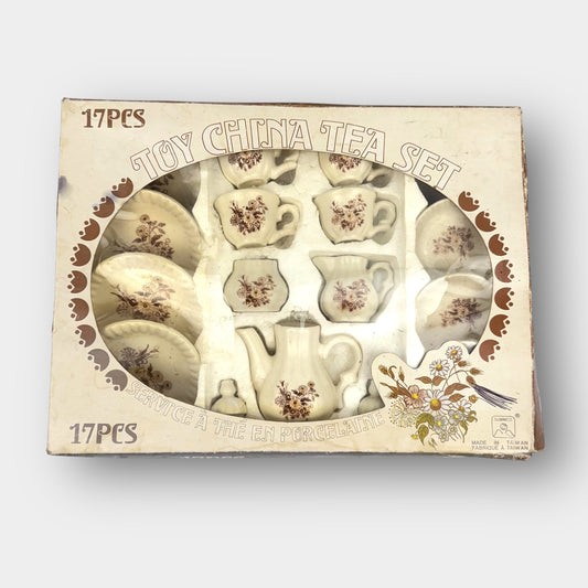 Vintage Toy China Tea Set