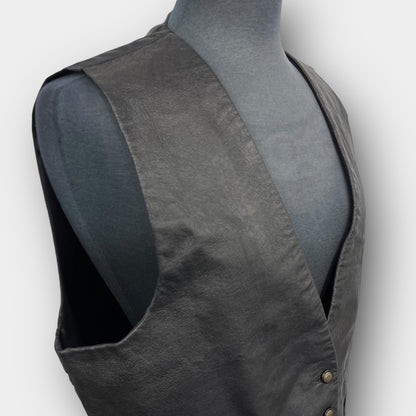 H.E.R leather vest