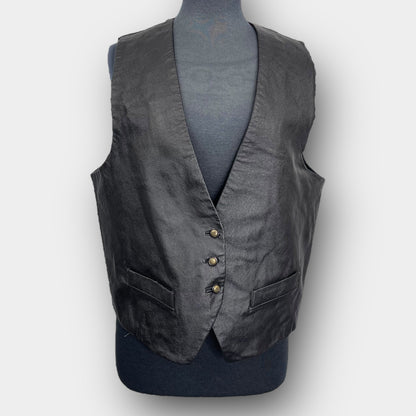 H.E.R leather vest