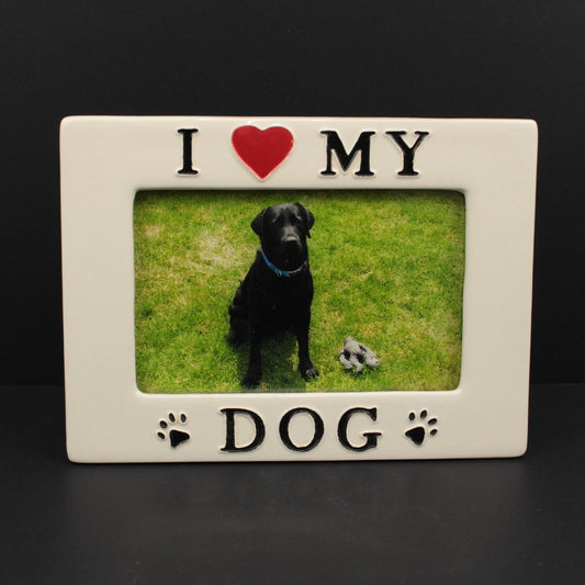 I Love My Dog frame