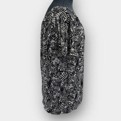 George scoop neck blouse