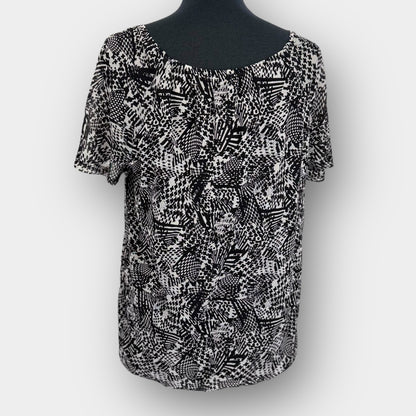 George scoop neck blouse