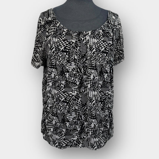 George scoop neck blouse