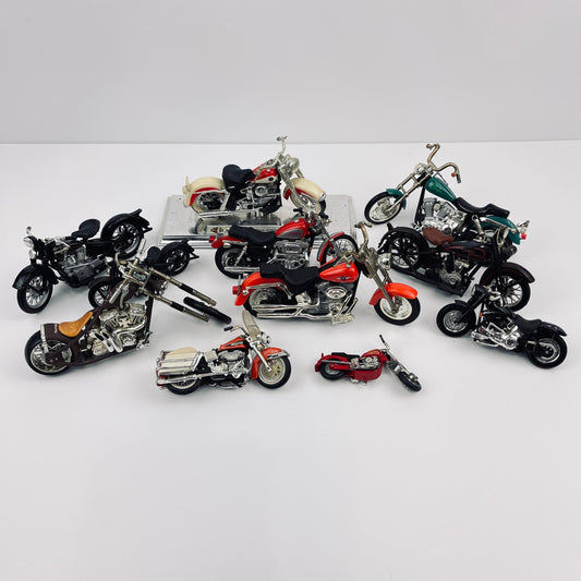 Bundle of motorcycle replicas