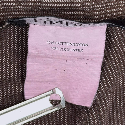 Lindor Petite pinstripe capri