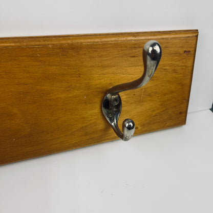 Pine coat rack